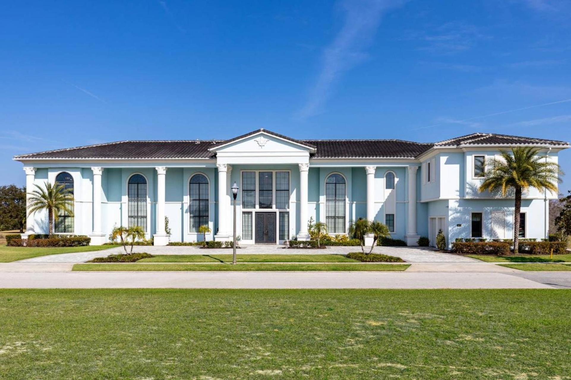 Beautiful 5 Star Mansion With Private Pool On The Prestigious Reunion Resort Orlando Mansion 6280 Kissimmee Exterior photo