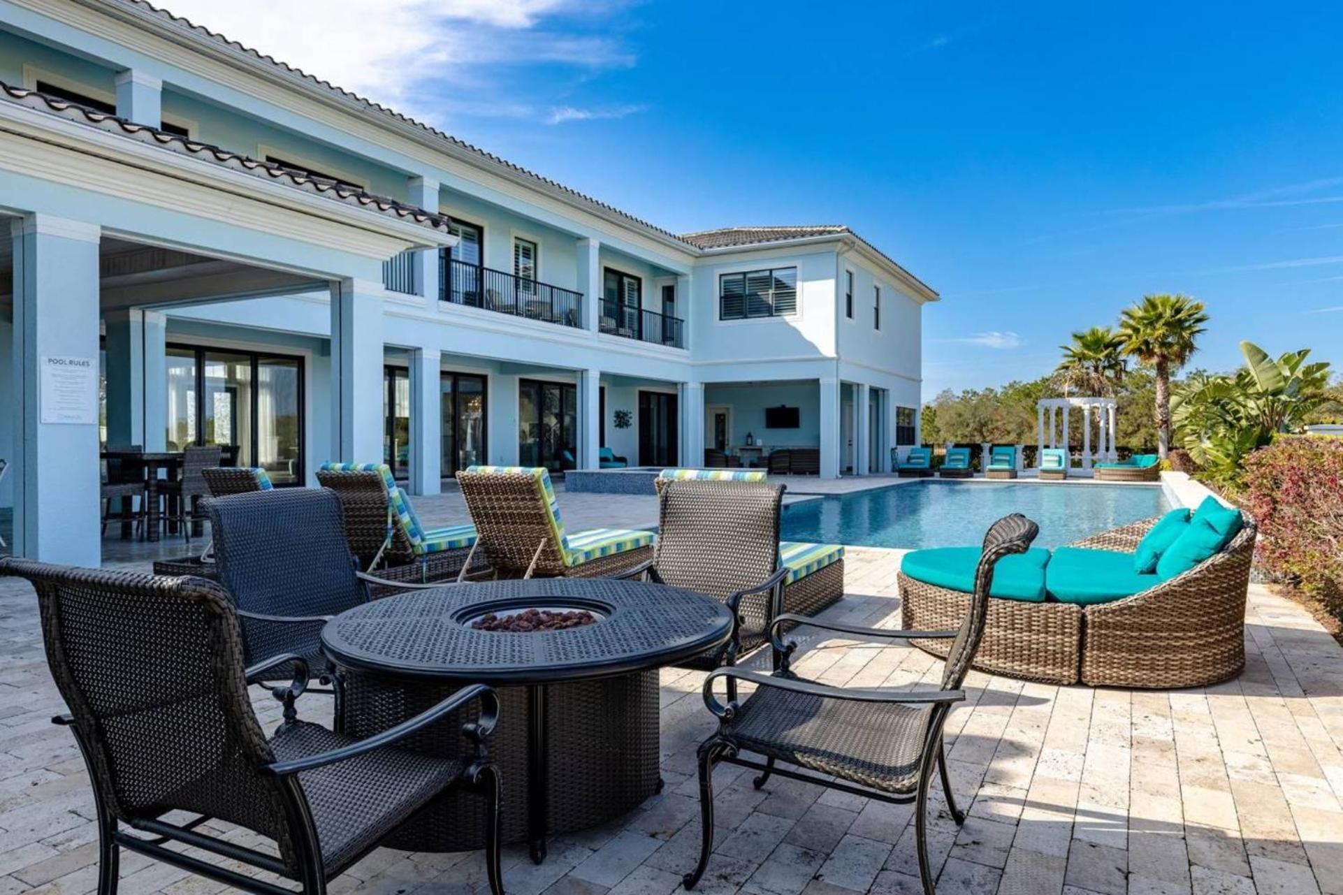 Beautiful 5 Star Mansion With Private Pool On The Prestigious Reunion Resort Orlando Mansion 6280 Kissimmee Exterior photo