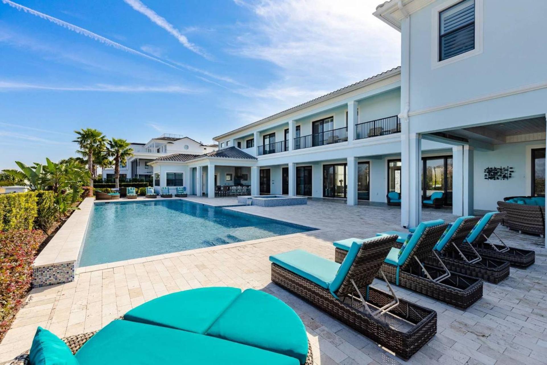 Beautiful 5 Star Mansion With Private Pool On The Prestigious Reunion Resort Orlando Mansion 6280 Kissimmee Exterior photo